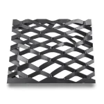 Hot Rolled Black Steel Expanded Metal Mesh Thickness 4.8 mm Width 2.44 m Length 1 m