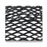 Hot Rolled Black Steel Expanded Metal Mesh Thickness 3.8 mm Width 2.44 m Length 7 m
