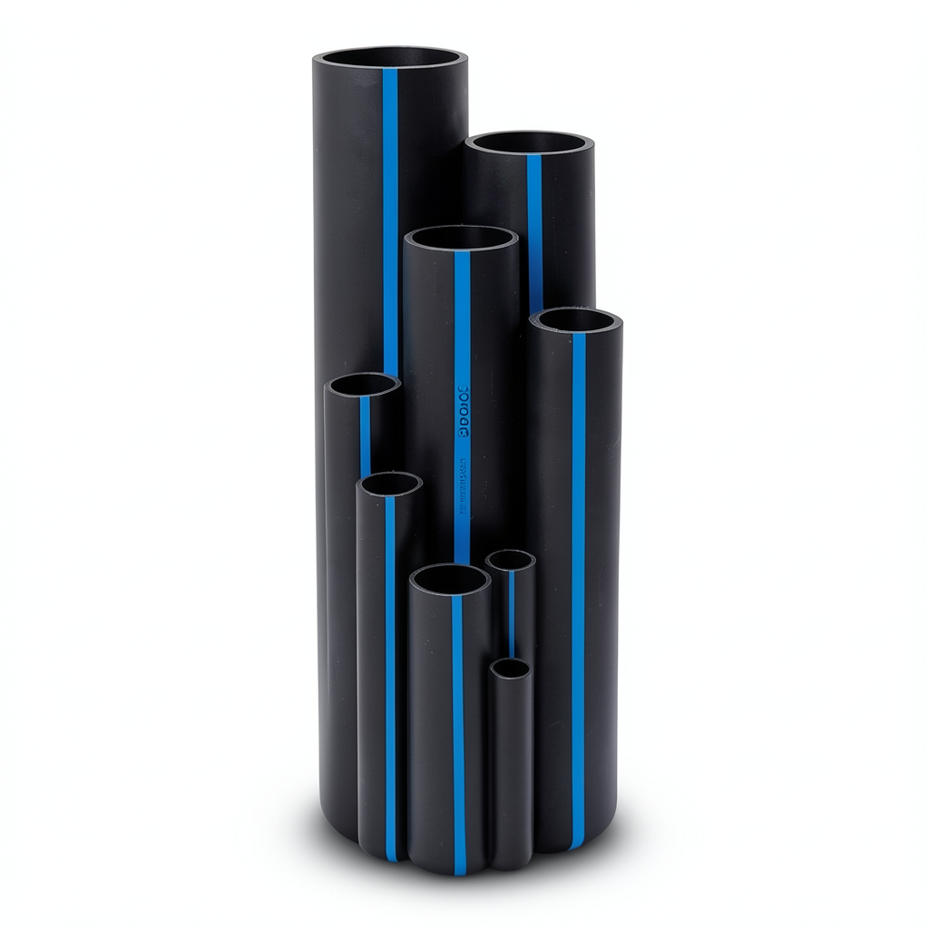 مواسير HDPE سابكو PE 100 ضغط 6 بار قطر خارجي 75 مم سمك 2.9 مم لون أسود | سابكو