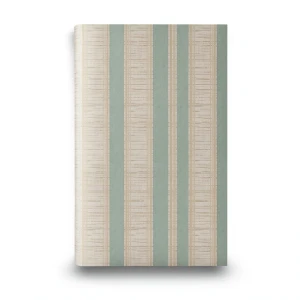 Italian Wall Decoration Beige with Green, 10m x 1.06m, Model 4711