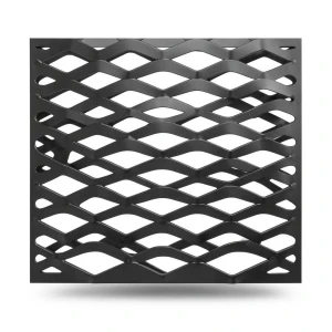 Hot Rolled Black Steel Expanded Metal Mesh Thickness 4.8 mm Width 2.44 m Length 2 m