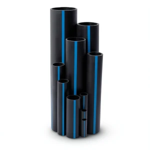 Sappco HDPE Pipes PE 100 Pressure 6 Bar Outside Diameter 125 mm Thickness 4.8 mm Black Color | SAPPCO