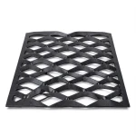 Hot Rolled Black Steel Expanded Metal Mesh Thickness 4.8 mm Width 2.44 m Length 1 m