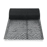 Hot Rolled Black Steel Expanded Metal Mesh 4.8 mm Thickness 3 m Length 2.44 m Width