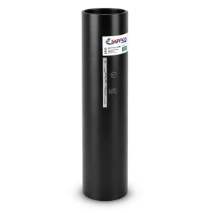 أنابيب HDPE سابكو PE 100 ضغط 6 بار قطر خارجي 200 مم سمك 7.7 مم لون أسود | سابكو