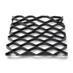 Hot Rolled Black Steel Expanded Metal Mesh Thickness 4.8 mm Width 2.44 m Length 4 m
