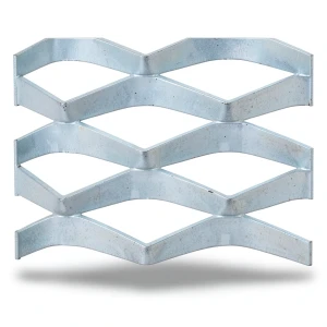 Galvanized Steel Expanded Metal Mesh Thickness 6 mm Width 2.44 m Length 4 m