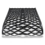Hot Rolled Black Steel Expanded Metal Mesh Thickness 4.8 mm Width 2.44 m Length 5 m