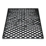 Hot Rolled Black Steel Expanded Metal Mesh Thickness 4.8 mm Width 2.44 m Length 6 m