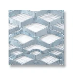 Galvanized Steel Expanded Metal Mesh Mazyoon Thickness 6 mm Width 2.44 m Length 6 m
