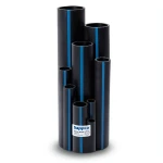 مواسير HDPE سابكو PE 100 ضغط 6 بار قطر خارجي 400 مم سمك 15.3 مم لون أسود | سابكو