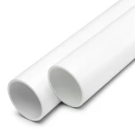 UPVC Pipes Nominal Pressure 20 Bar Outside Diameter 180 mm Thickness 13.3 mm White