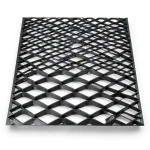 Hot Rolled Black Steel Expanded Metal Mesh Thickness 4.8 mm Width 2.44 m Length 2 m