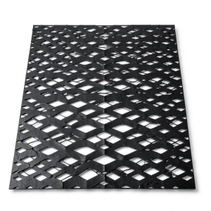 Hot Rolled Black Steel Expanded Metal Mesh Thickness 5.8 mm Width 2.44 m Length 4 m