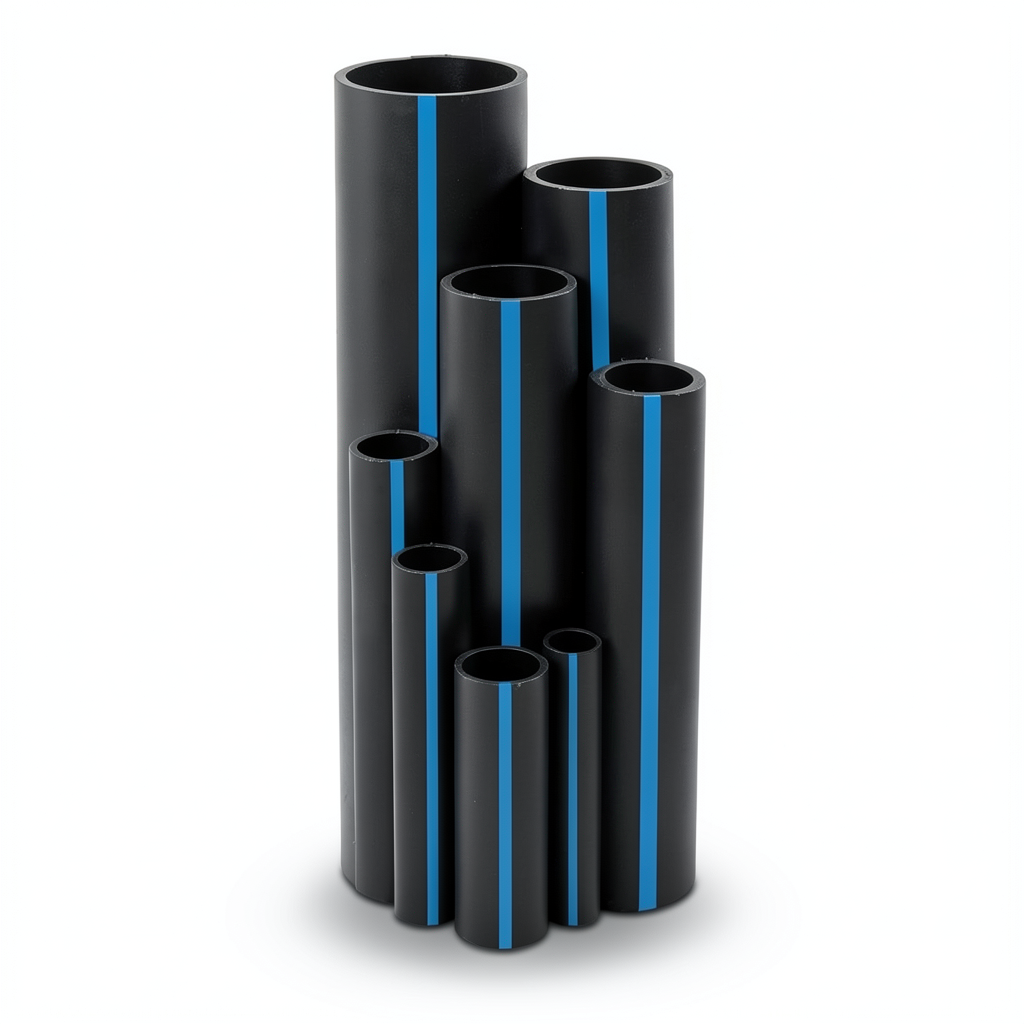 أنابيب HDPE سابكو PE 100 ضغط 6 بار قطر خارجي 63 مم سمك 2.5 مم لون اسود | سابكو