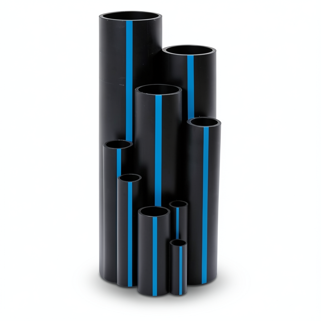 مواسير HDPE سابكو PE 100 ضغط 6 بار قطر خارجي 75 مم سمك 2.9 مم لون أسود | سابكو