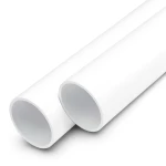 UPVC Pipes 20 Bar Pressure 16 mm Diameter 1.5 mm Thickness White