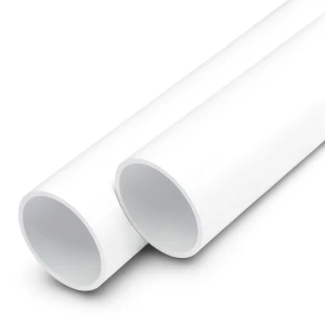 مواسير UPVC ضغط 20 بار قطر خارجي 16 مم سمك 1.5 مم لون أبيض