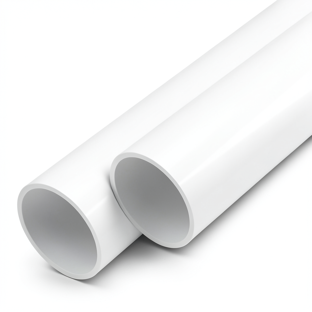 UPVC Pipes National Nominal Pressure 20 Bar Outside Diameter 20 mm Thickness 1.9 mm White