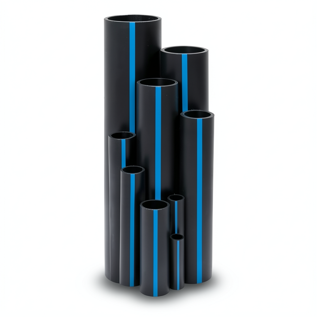 مواسير HDPE سابكو PE 100 ضغط 6 بار قطر خارجي 110 مم سمك 4.2 مم لون اسود | سابكو