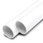 UPVC Pipes Nominal Pressure 20 Bar Outside Diameter 25 mm Thickness 2.3 mm White