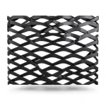 Hot Rolled Black Steel Expanded Metal Mesh Thickness 5.8 mm Width 2.44 m Length 6 m