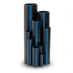 أنابيب HDPE سابكو PE 100 ضغط 6 بار قطر خارجي 250 مم سمك 9.6 مم لون اسود | سابكو