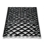 Hot Rolled Black Steel Expanded Metal Mesh Thickness 4.8 mm Width 2.44 m Length 7 m