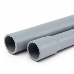 UPVC Pipes Nominal Pressure 9 Bar Size 2 Inch Thickness 2.5 mm Gray