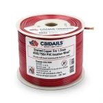 Stranded Copper Wire 1.5mm 450/750V PVC Insulation Red | Jeddah Cables Company