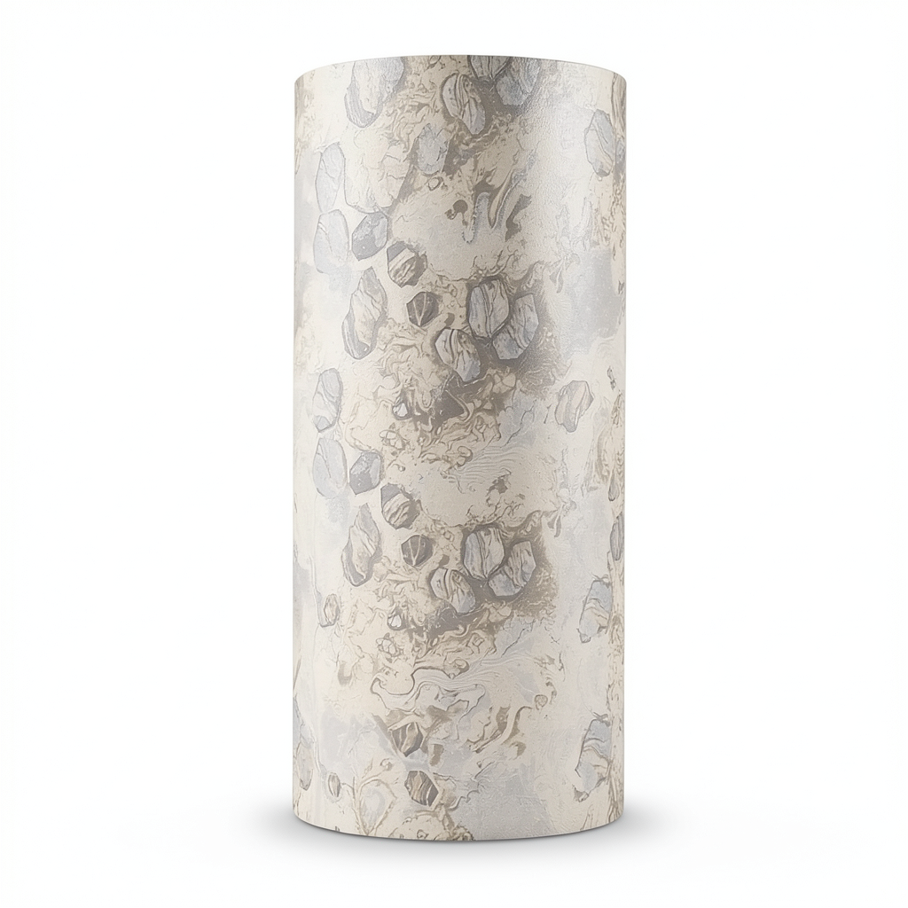 Patterned Wall Decoration 10m x 0.53m Beige Color, Model 73527