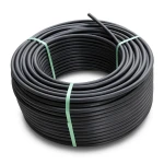 HDPE Plastic Coil Pipe PN 4 Bar PE 100 OD 75 mm SDR 33 Black