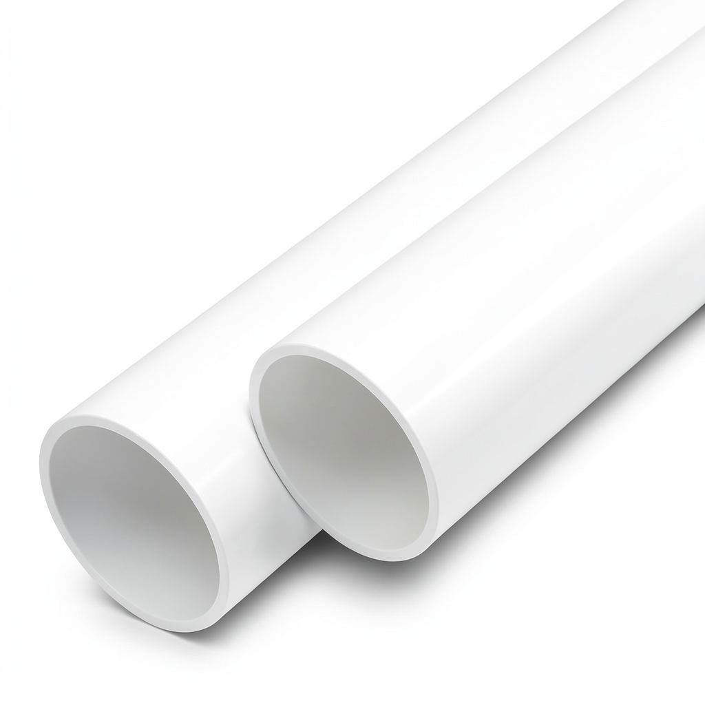 UPVC Pipes Nominal Pressure 20 Bar Outside Diameter 225 mm Thickness 18.4 mm White