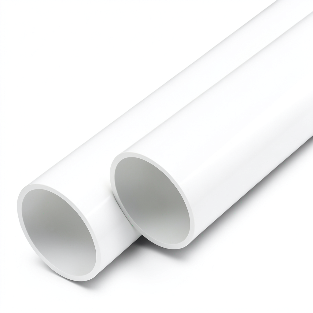 مواسير UPVC ضغط اسمي 20 بار قطر خارجي 355 مم سمك 26.1 مم أبيض