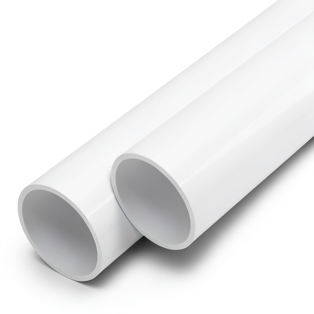 مواسير UPVC ضغط اسمي 20 بار قطر خارجي 400 مم سمك 29.4 مم أبيض