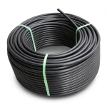 HDPE Plastic Coil Pipe PN 4 Bar PE 100 OD 160 mm SDR 33 Black