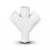 UPVC Double Y Branch 45° Fitting