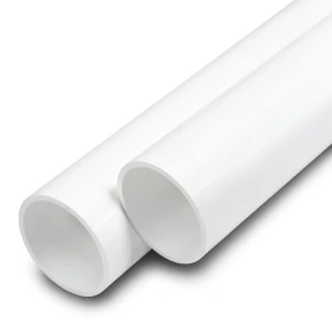 مواسير UPVC ضغط اسمي 20 بار قطر خارجي 25 مم سمك 2.3 مم لون أبيض