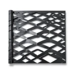 Hot Rolled Black Steel Expanded Metal Mesh Thickness 5.8 mm Width 2.44 m Length 5 m
