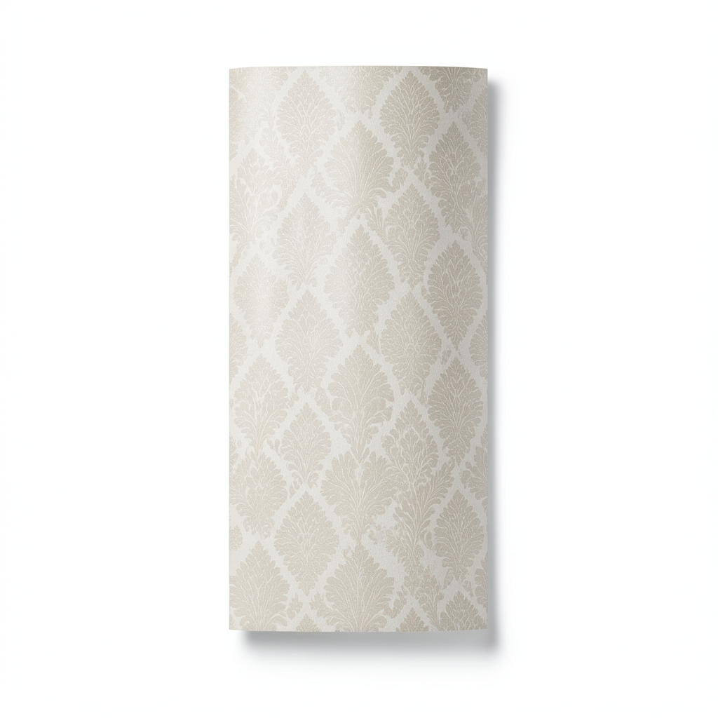 Italian Wallpaper Patterned Design Beige Color, Size 10mx0.70m, Model RC18029