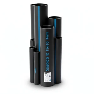 Sappco HDPE Pipes PE 100 Pressure 10 Bar Outside Diameter 40 mm Thickness 2.4 mm Black | SAPPCO