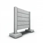 Precast Concrete Boundary Wall Panels