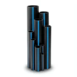 Sappco HDPE Pipes PE 100 Pressure 10 Bar Outside Diameter 90 mm Thickness 5.4 mm Black Color | SAPPCO