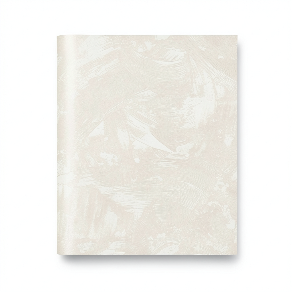 Italian Patterned Wallpaper 10 m x 0.53 m Creamy Color, Model 73503