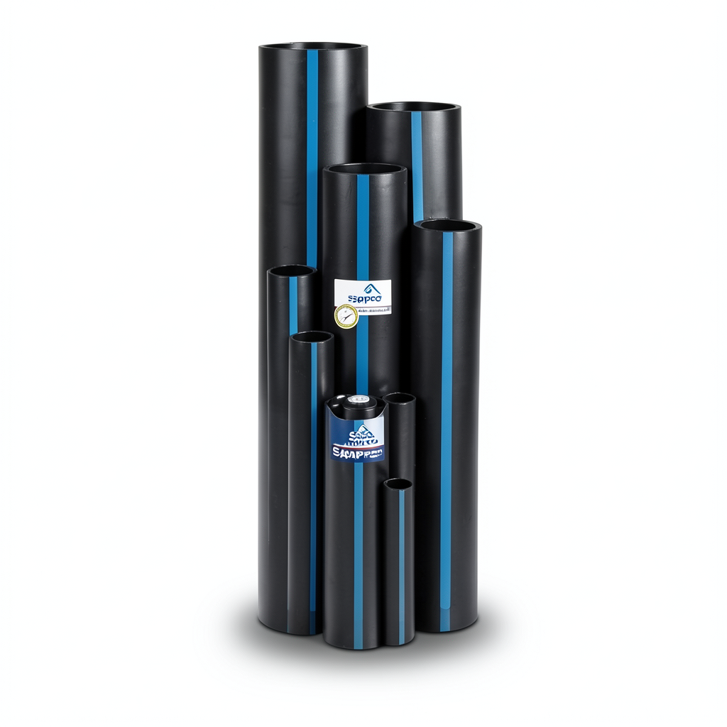 Sappco HDPE Pipes PE 100 Pressure 10 Bar Outside Diameter 280 mm Thickness 16.6 mm Black | SAPPCO