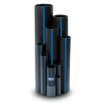 Sappco HDPE Pipes PE 100 Pressure 6 Bar Outside Diameter 180 mm Thickness 6.9 mm Black | SAPPCO