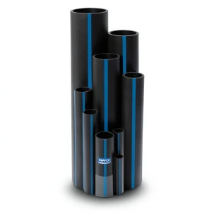 مواسير HDPE سابكو PE 100 ضغط 6 بار قطر خارجي 180 مم سمك 6.9 مم لون أسود | سابكو