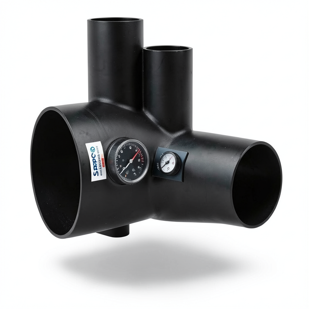 أنابيب HDPE سابكو PE 100 ضغط 10 بار قطر خارجي 400 مم سمك 23.7 مم لون أسود | سابكو