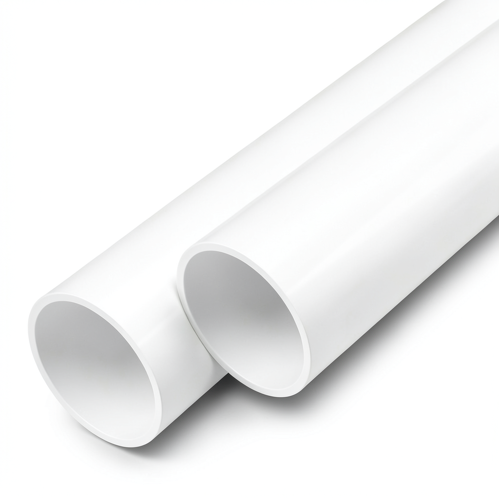 UPVC Pipes Nominal Pressure 20 Bar Outside Diameter 75 mm Thickness 6.8 mm White