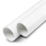 UPVC Pipes 20 Bar Pressure 90 mm Diameter 8.2 mm Thickness White